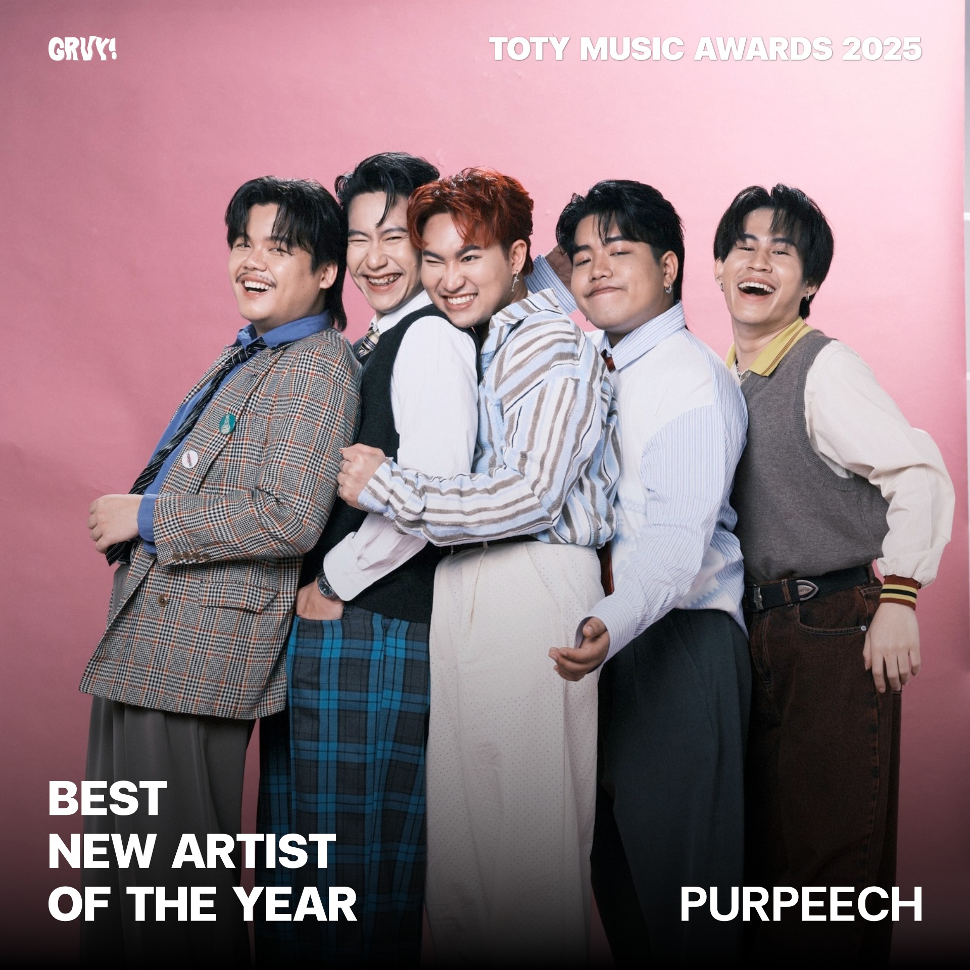 ภาพบรรยากาศ สรุปผลรางวัล TOTY MUSIC AWARDS T-POP STAGE 2025 ลำดับที่ 11