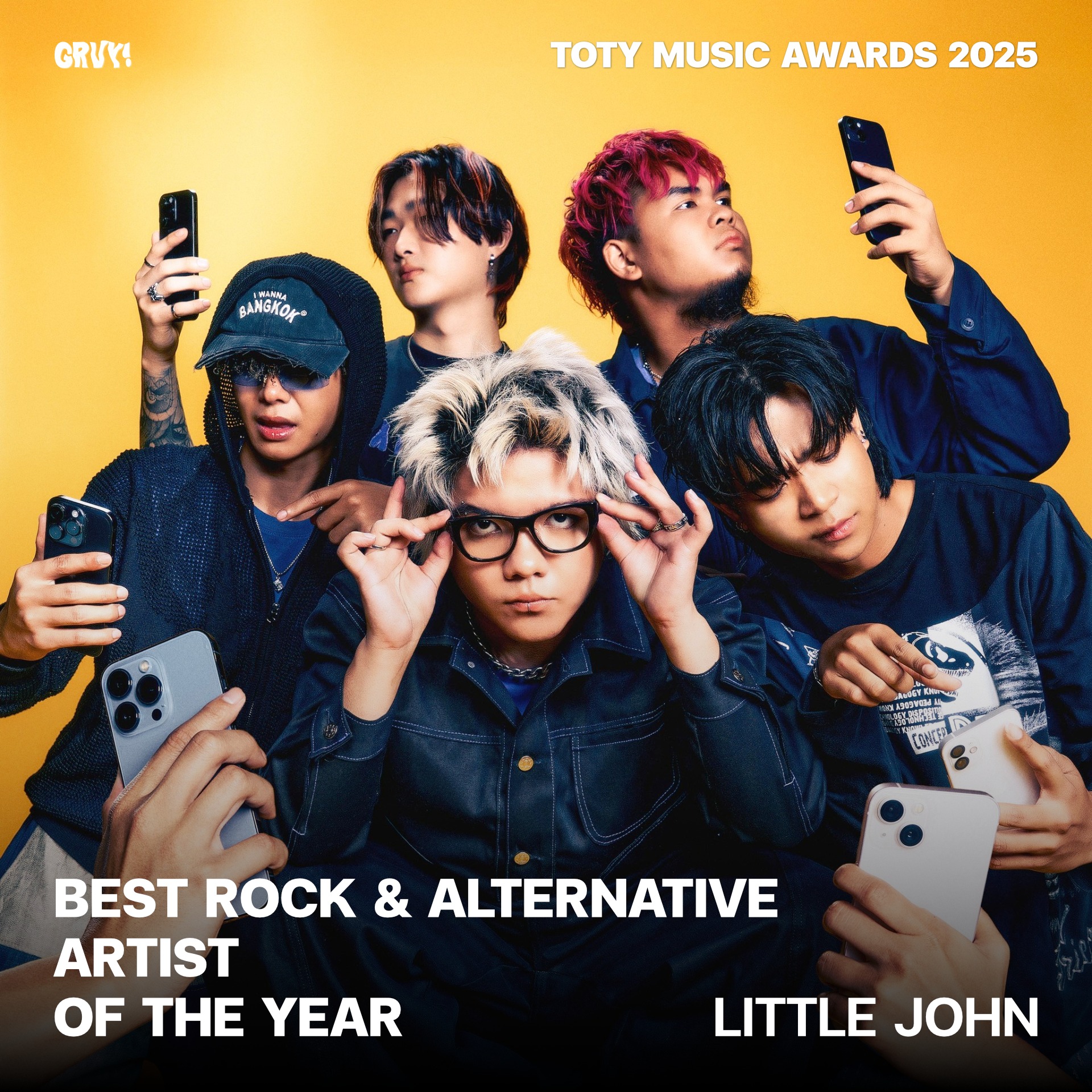 ภาพบรรยากาศ สรุปผลรางวัล TOTY MUSIC AWARDS T-POP STAGE 2025 ลำดับที่ 16